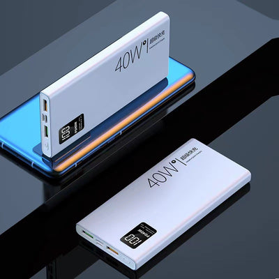 Large-Capacity Power Bank with Digital Display – Fast & Reliable Charging