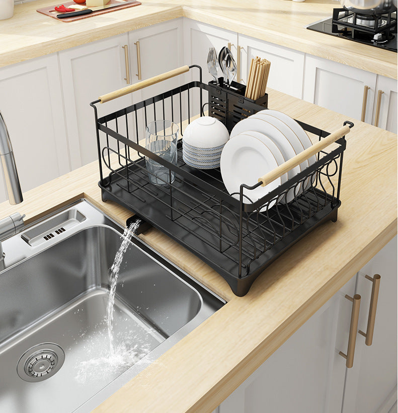 Stainless Steel Dish Drying Rack – Sink Storage Shelf