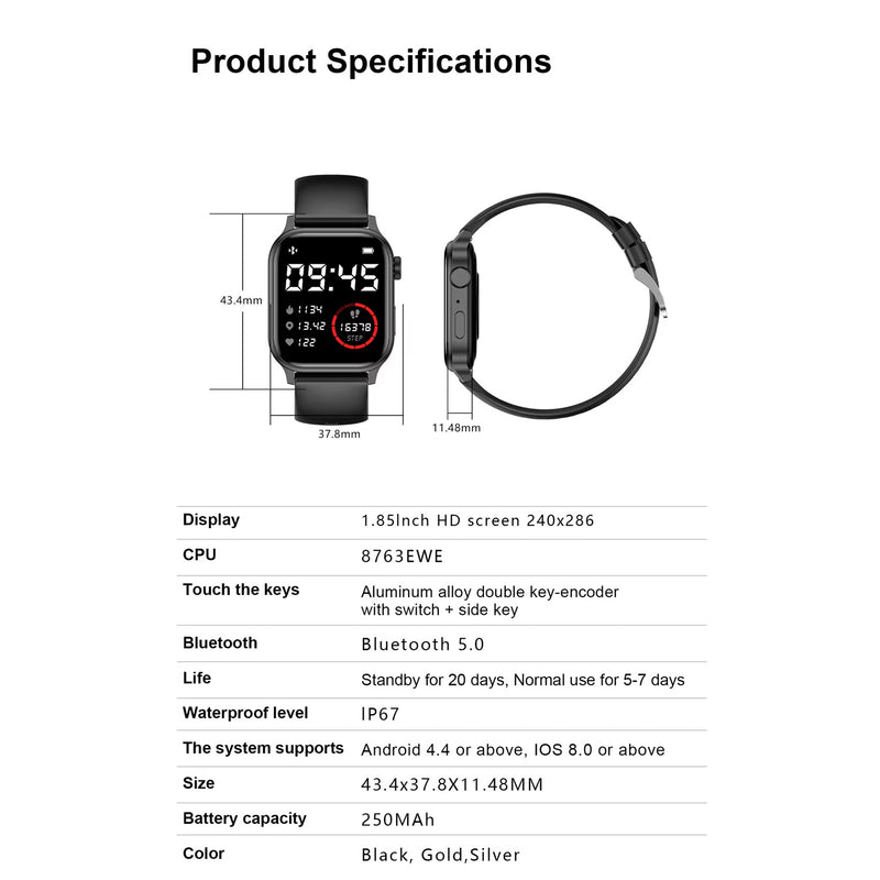 G93 New Smart Watch Men Women