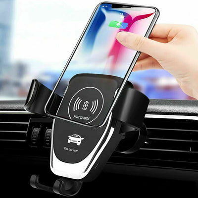 10W QI Wireless Fast Car Charger Mount Holder Stand