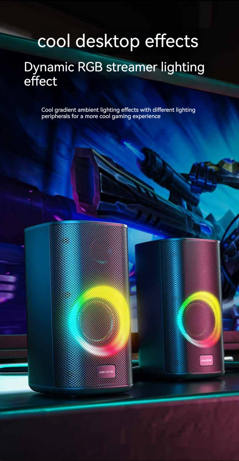 Game Colorful E-sports Desktop Bluetooth Speaker