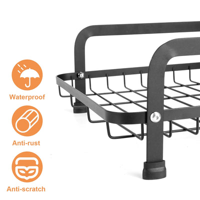 1Pc  2-Tier Dish Drying Rack For Kitchen