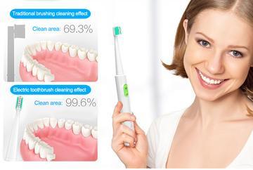 Ultrasonic electric toothbrush adult usb charging
