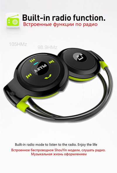 PLUFY Sports Bluetooth Headset