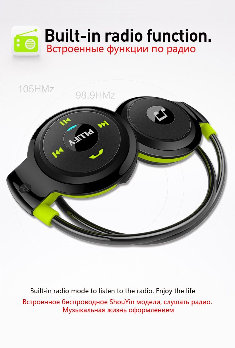 PLUFY Sports Bluetooth Headset
