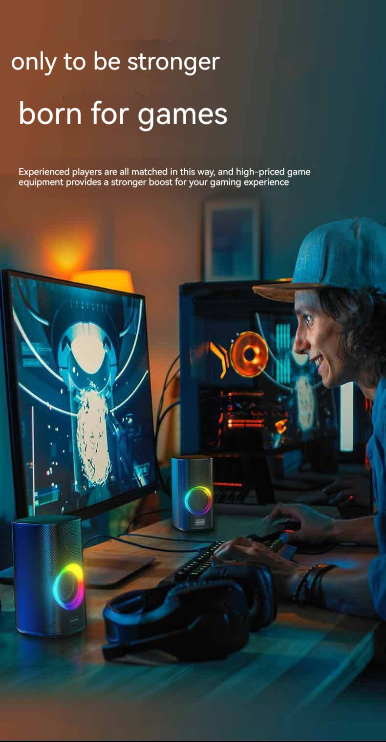 Game Colorful E-sports Desktop Bluetooth Speaker