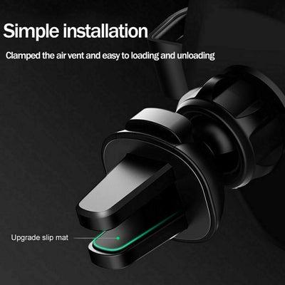 10W QI Wireless Fast Car Charger Mount Holder Stand