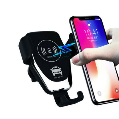 10W QI Wireless Fast Car Charger Mount Holder Stand