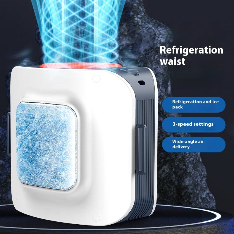 Waist-Mounted High-Speed Cooling Fan – Personal Air Conditioner