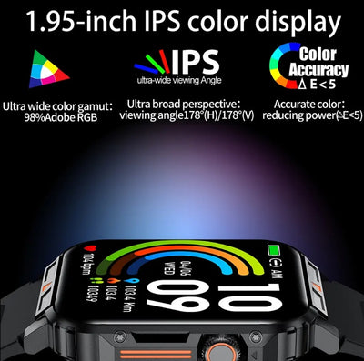 L81 Outdoor Sports Square Smartwatch