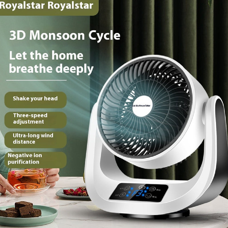 Desktop Intelligent Remote Control Home Air Circulator