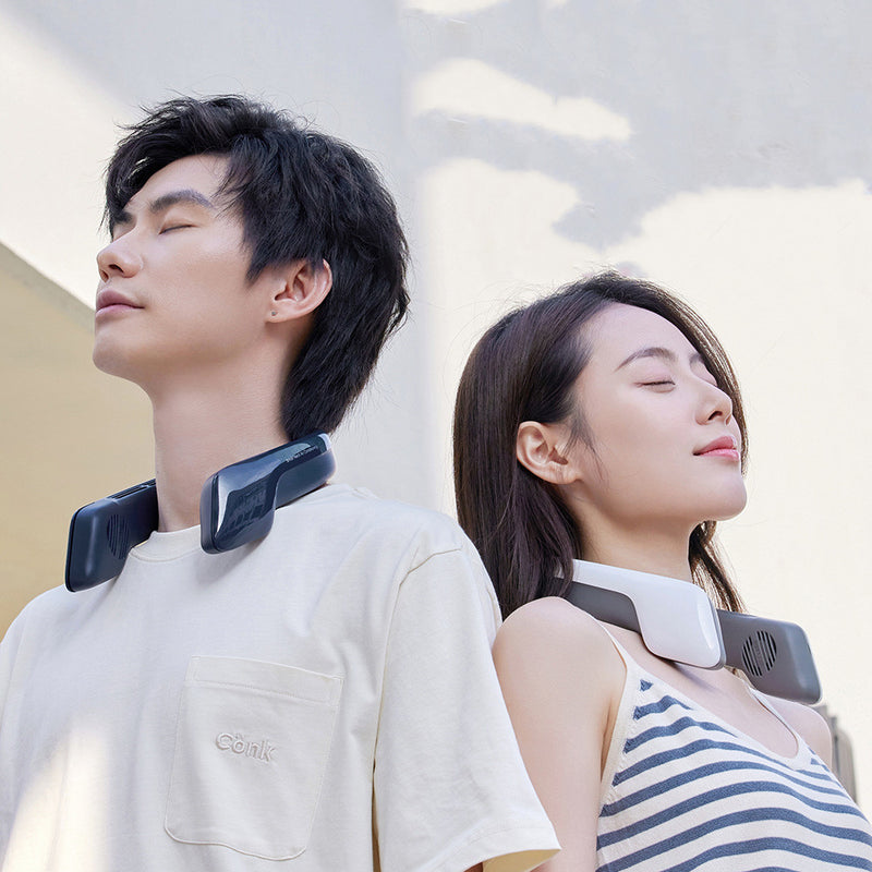 Outdoor Bladeless Semiconductor Cooling Hanging Neck Fan