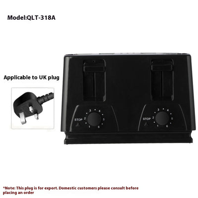 Home Breakfast Bread Maker Toaster One Machine Double Roast