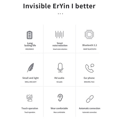 Mini Wireless Earbuds TWS 5.3