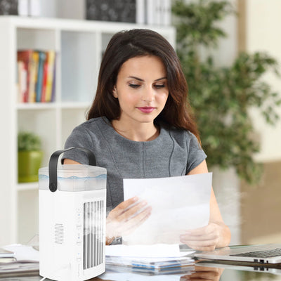 4 In 1 Portable Air Conditioner Fan Evaporative Air Cooler