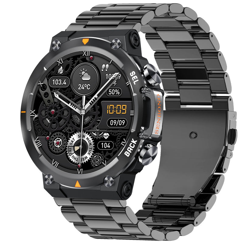 MAX18 Men’s Smartwatch – AMOLED Display & Fitness Tracking