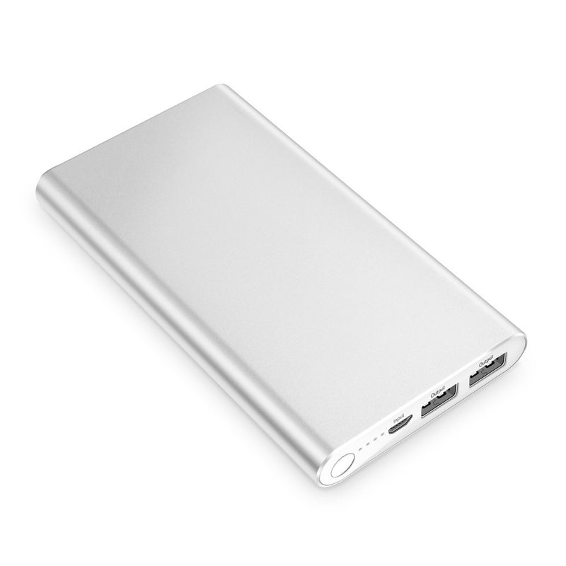 12000mAh Ultra-Thin Aluminum Power Bank – Sleek & Fast Charging