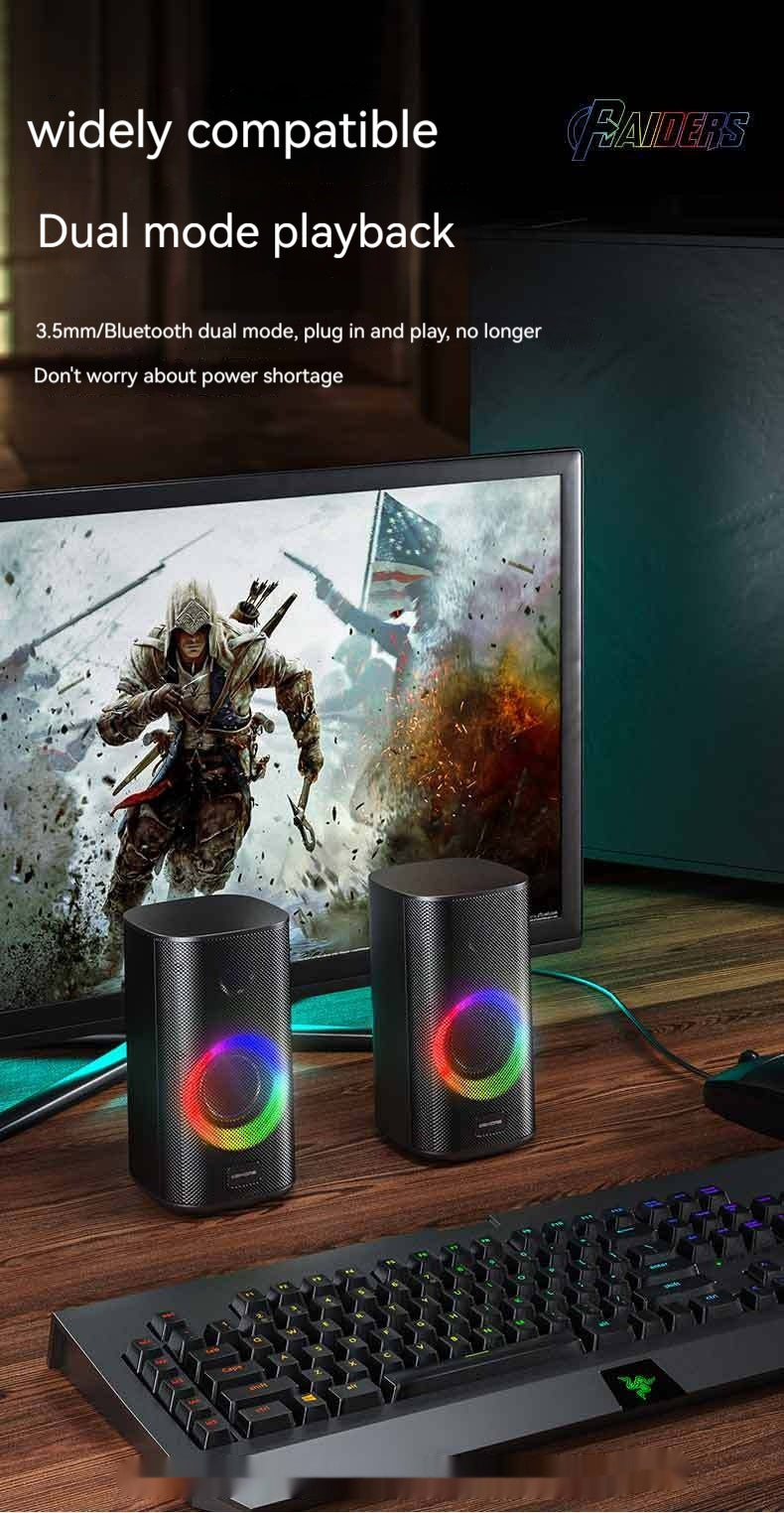 Game Colorful E-sports Desktop Bluetooth Speaker