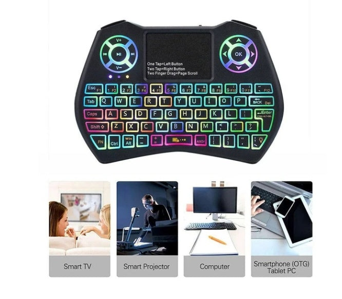 Mini Wireless Keyboard Flying Mouse