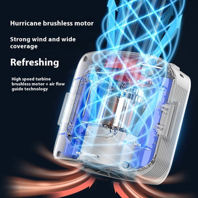 Waist-Mounted High-Speed Cooling Fan – Personal Air Conditioner