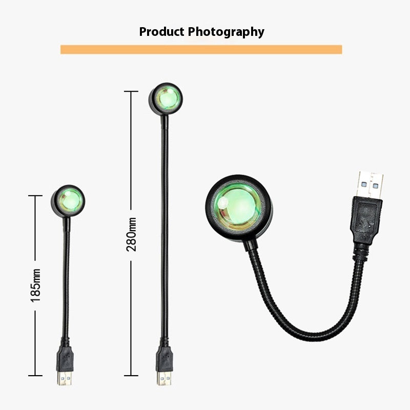 Sunset Rainbow Projection Lamp