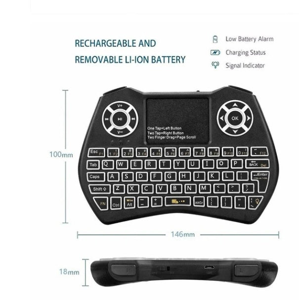 Mini Wireless Keyboard Flying Mouse