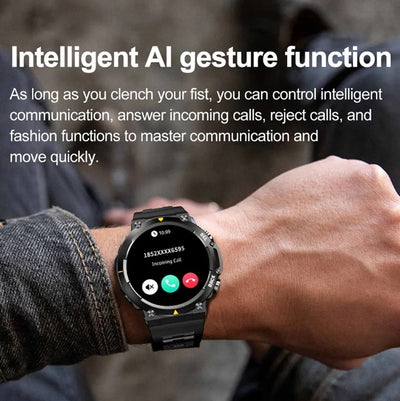 MAX18 Men’s Smartwatch – AMOLED Display & Fitness Tracking