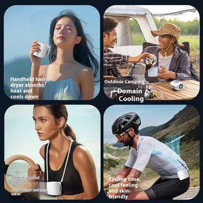 Waist-Mounted High-Speed Cooling Fan – Personal Air Conditioner