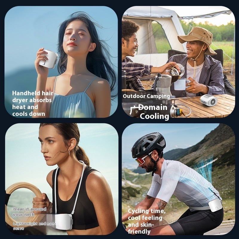 Waist-Mounted High-Speed Cooling Fan – Personal Air Conditioner