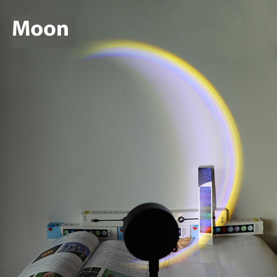 Sunset Rainbow Projection Lamp